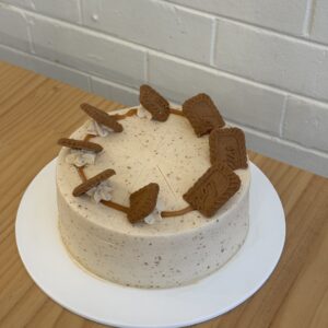 Caramel Biscoff Sponge Cake