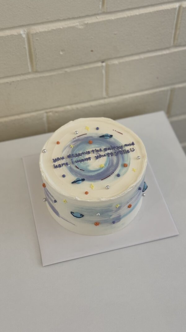 Galaxy Theme Cake - Image 2