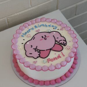 Buff Kirby Cake