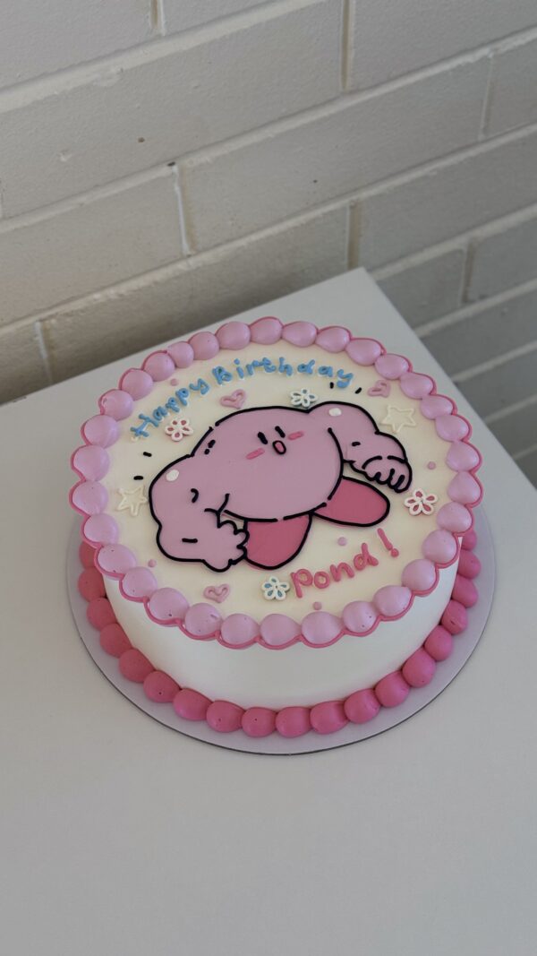 Buff Kirby Cake