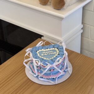Blue and Rose Ribbon