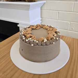 Hojicha Soybean Crumble