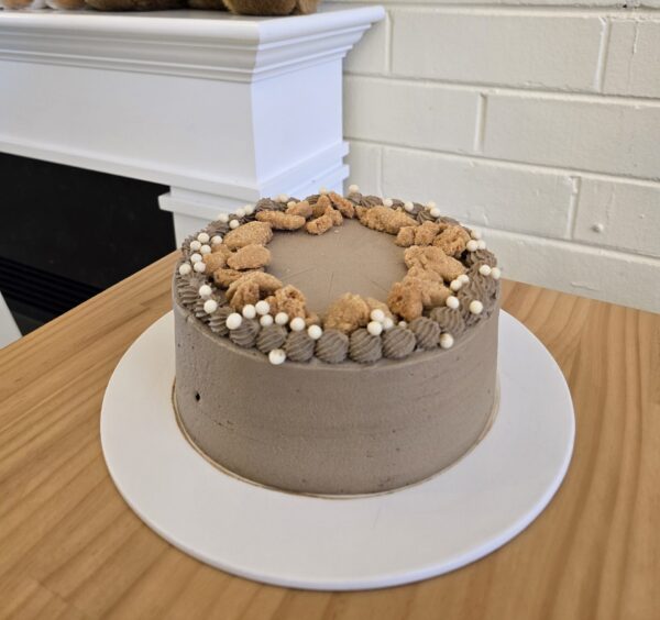 Hojicha Soybean Crumble